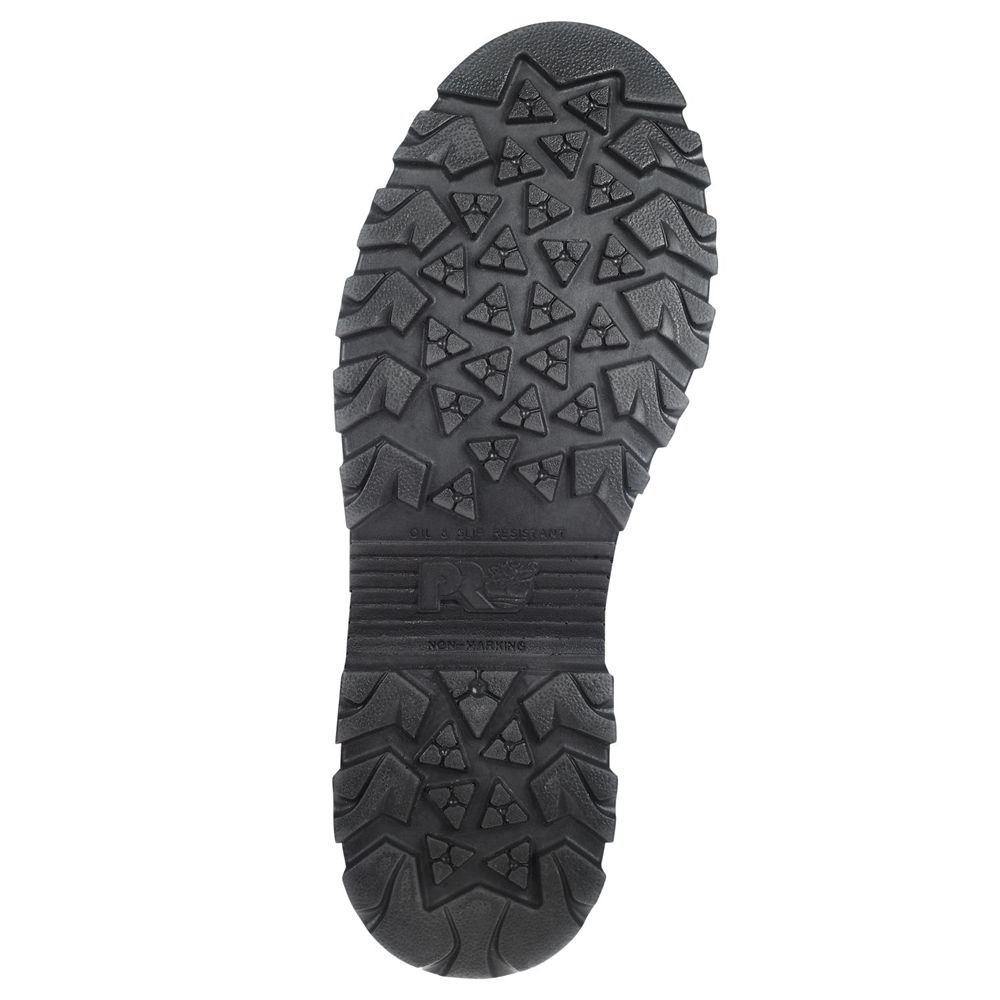 Botas de Trabajo Masculino - Timberland Pro® Rigmaster 8\" Steel Toe - TIGDJ2184 - Marrom/Pretas